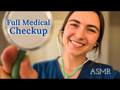 ASMR Sensory Medical Exam | Calm Your Nerves & Drift Off 🩺✨