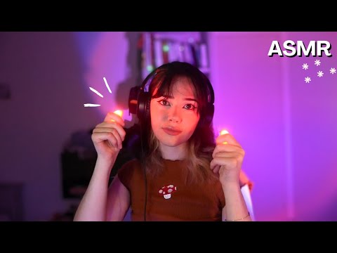 ASMR .ೃ࿐ pouces lumineux (bruits de bouche, tracing, bisous, ...)