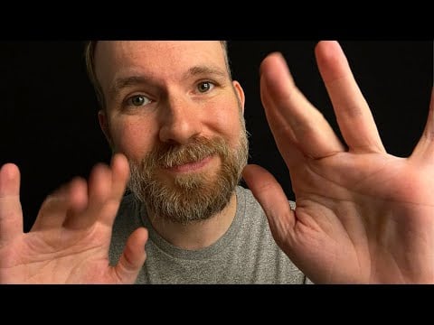 ASMR Up Close Hand Sounds Specifically for Sleep - Kind Male Whispers