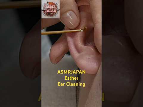 💈✂️🇯🇵  Esther Ear Cleaning - ASMR JAPAN  #mimisouji  #earpicking #barberlove #ASMR #asmrhaircut