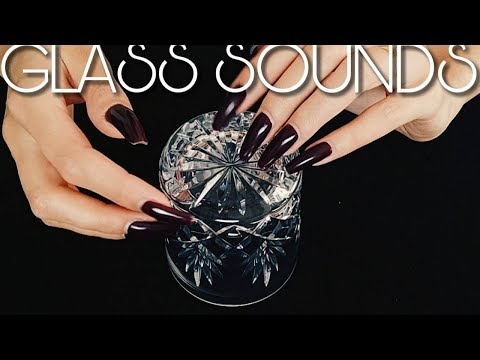 ASMR BINAURAL GLASS NAIL TAPPING NO TALKING - BRINGING YOUR TINGLES BACK