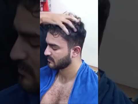 ASMR Head Massage 💆🏻‍♂️ #asmrvideo #headmassage #relaxing #therapy #sleepasmr # #asmrtapping