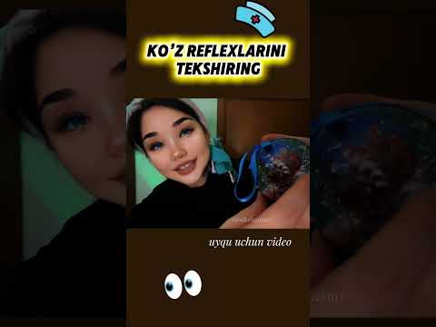 ASMR NEVROLOG/ e’tiboringizni tekshiramiz/ uyqu uchun video #asmr #triggersforsleep #visualtingle