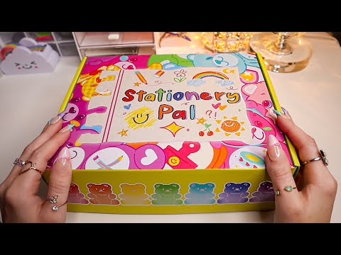 ASMR | Stationery Pal Haul & Unboxing 📝💗