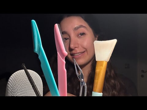 asmr | pluck , snip , cleanse , shave your negative energy😜 (DAY16)