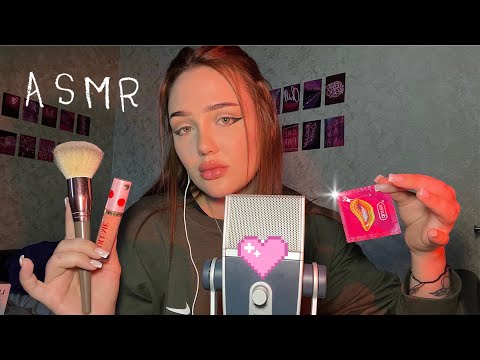 АСМР СКРЕТЧИНГ, ТАППИНГ, ЗВУКИ РТА 🫦 / ASMR SCRATCHING, TAPPING, MOUTH SOUNDS 💗