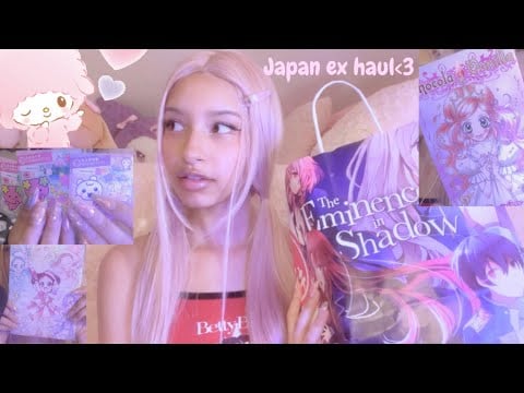 ASMR in French | What I bought at Japan Expo 2025🎀