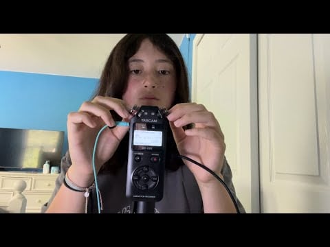 ASMR With The Tascam Mic (New mic)