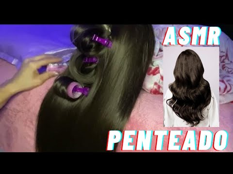 ASMR PENTEADO/LEINHA SANTOS #asmr #fy #viral #asmrsounds