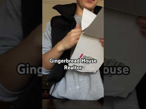 ASMR Short: Gingerbread House Realtor Roleplay ✨ Cozy Holiday Vibes