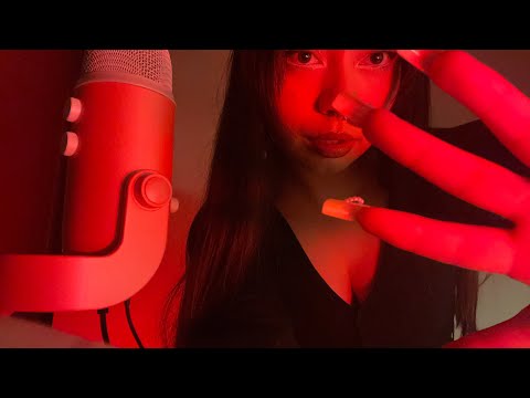 ASMR Inaudible Whispers & Hand Movements