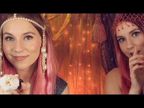 АСМР🍒Двойняшки - Королевское БРИТЬЕ и СПА твоей мечты🤤 ASMR TWINS - Royal SHAVING and SPA service