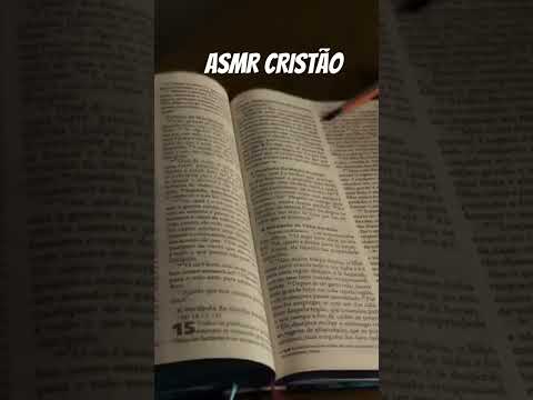 Clica aqui 👆🏻e assista completo #asmr #dormirserapido #oração #biblia