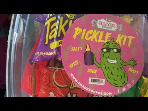 ASMR CHAMOY PICKLE MUKBANG!