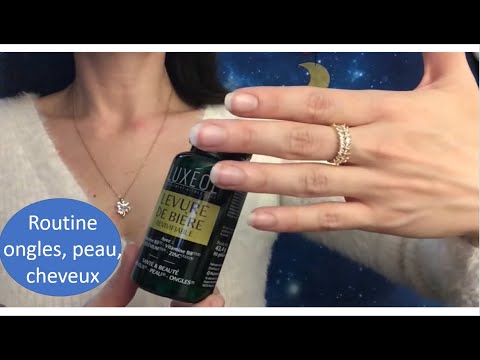 ASMR * 2 éléments additionnels de ma routine cheveux, peau et ongles