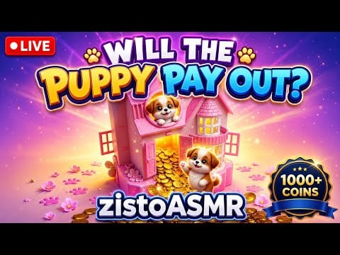🐶 LIVE: Will the Puppy Pay Out? 💰 1000+ Coins Waiting! #live #asmr #satisfying