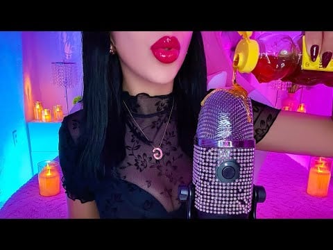 ASMR🍯✨LE PONGO MIEL AL MICRÓFONO 