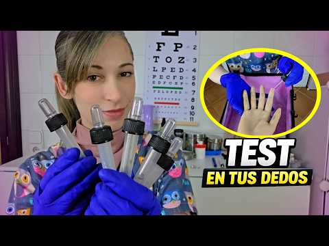 ASMR Test de Alergia en tus Dedos | Roleplay médico Realista