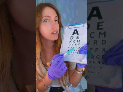 Te hago un EXAMEN de Nervios Craneales 👀👋🏻🍓👅🎧 #ASMR #shorts #roleplay
