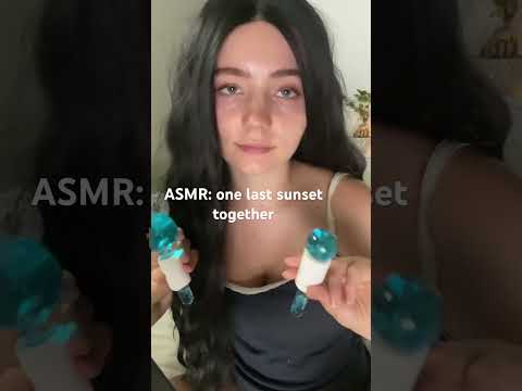one last sunset together 🤍#asmr #girlfriendasmr #sleepasmr #cozyasmr #whisper