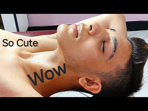 Ultimate Relaxing ASMR Massage | Face, Neck, Chest, Stomach & Navel massage for Deep Calm & sleep 😇
