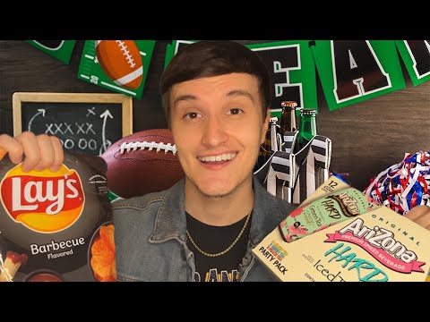 ASMR | Super Bowl Party Roleplay 🏈🍕