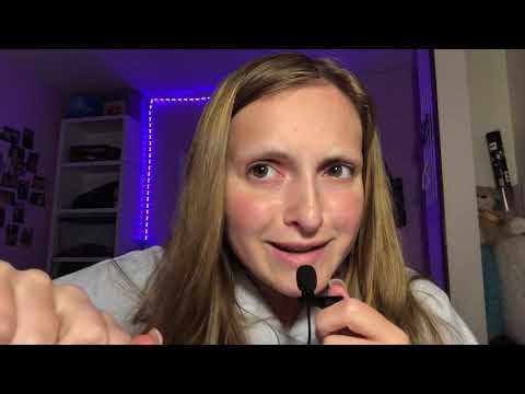 ASMR Tracing Your Face (Whisper Ramble)