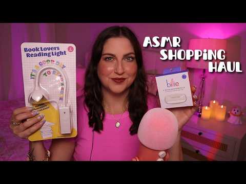 ASMR Shopping Haul | Walmart & Target 🩷