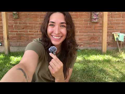 ASMR Español. Prueba de audio en el exterior. 