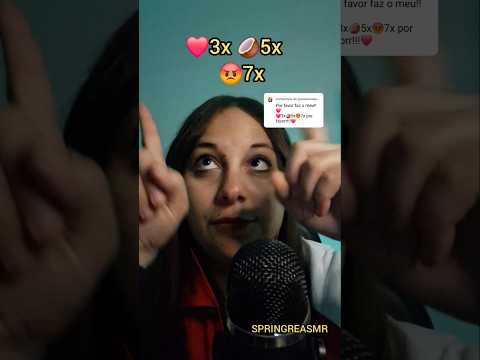 ASMR | Emoji challenge! 🥰 Parte 203 #shorts