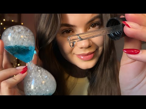 ASMR | Te fazendo dormir em 3, 2, 1 💤 Sons de líquidos 💦