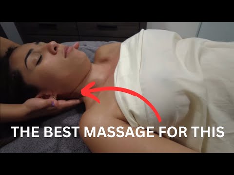 Head Neck and Shoulder Massage | Leg Massage ASMR Sleep | Female Massage Therapist for Female