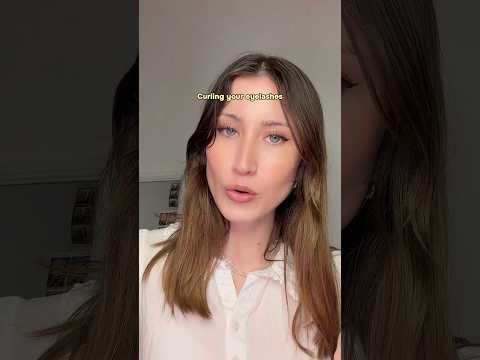 ASMR Curling Your Lashes #asmr #asmrvideo #asmrshorts