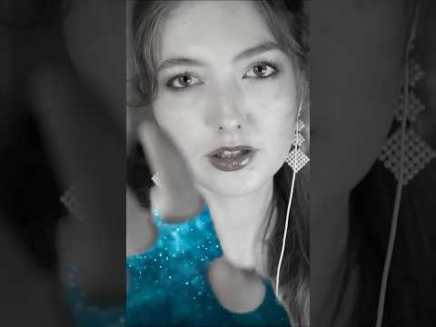 ASMR Relaxing Mouth Sounds with Star Gloves & Echo #asmrshorts