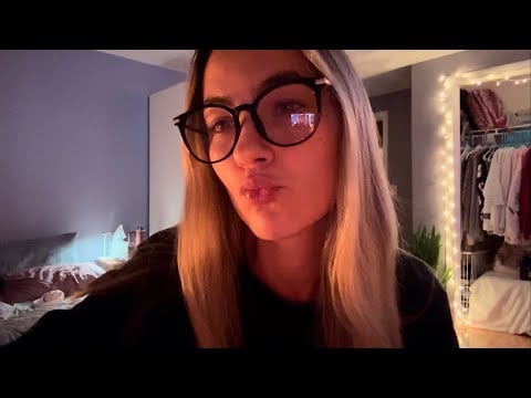 ASMR| Pack With Me (voice over, clicky whisper, mouth sounds) 