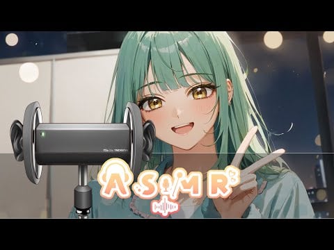 Чищу Ушки и Целую перед Сном【3DIO ASMR】💚Ear Cleaning + Kissing & Ear to Ear Whisper for Sleep