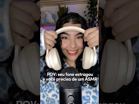 ASMR para PESSOAS SEM FONE de OUVIDO 🎧💤 #shorts