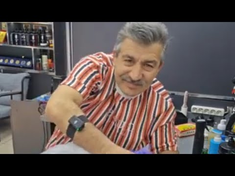 HAIR AND BEARD TRIMMING AND MASSAGE WITH MUNUR ONKAN