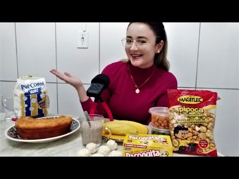 ASMR MUKBANG: COMIDAS TÍPICAS DE FESTA JUNINA 🎧