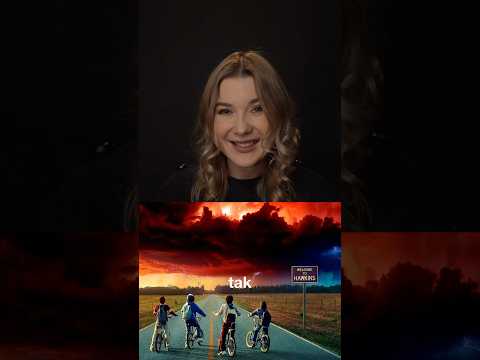 Polski akcent w Stranger Things!😲 #strangerthings #netflix #malarstwo