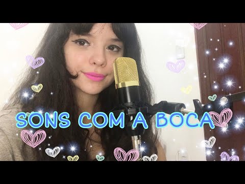 ASMR Português: Sons com a boca, tuc tuc e lick lick