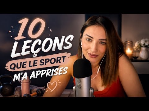 ASMR FRANÇAIS | Chuchotements développement personnel sur le sport 💪
