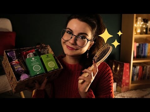 ASMR PO POLSKU | pielęgnacja w świątecznym klimacie (dla wszystkich! 💆‍♀️💆) | szept i dużo dźwięków