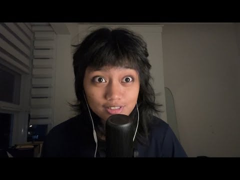 asmr lezzing out over my gf (friendly whisper ramble)