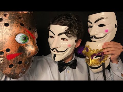 ASMR - TIENDA de MÁSCARAS🎭