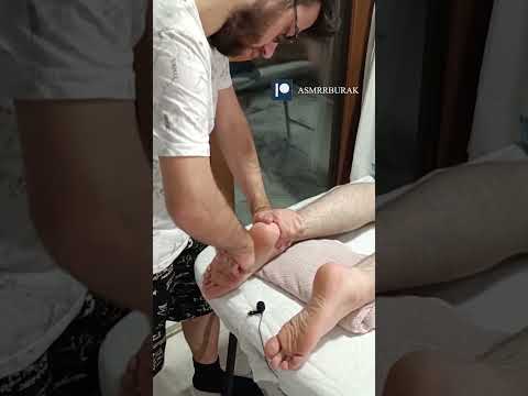 ASMR ENERGIZING FOOT MASSAGE THERAPY #satisfying #relaxing #asmr #shorts #massage