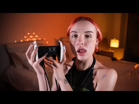 ASMR 2 hours Magic Mouth Sounds (delay & echo), 3Dio