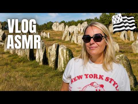 ASMR VLOG 🌊 Mes vacances en Bretagne - Paimpol, Carnac, mer & découvertes
