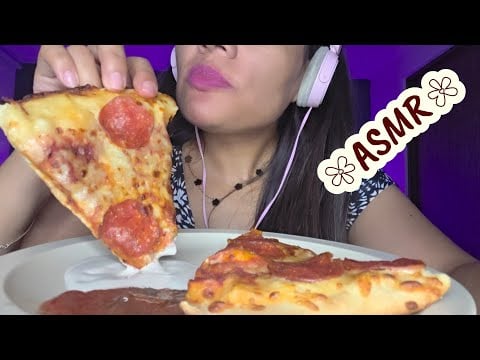 ASMR | PIZZA 🍕 (SALE MAL 😑) #asmr #crunchyasmr #asmrsounds #asmrvideo 