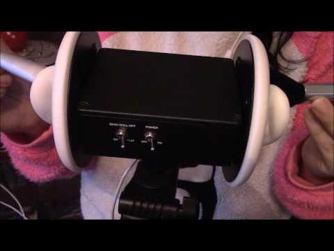 Binaural 3Dio Asmr - Brushing your ears & Mega Fluffy Jumper sounds! Tingles